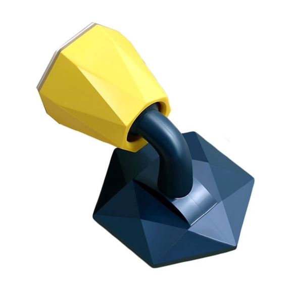 Silent Door Stopper Collision Device Door Banging Floor Mounted No-Drill Suction Stopper For Bathrooms And Rooms