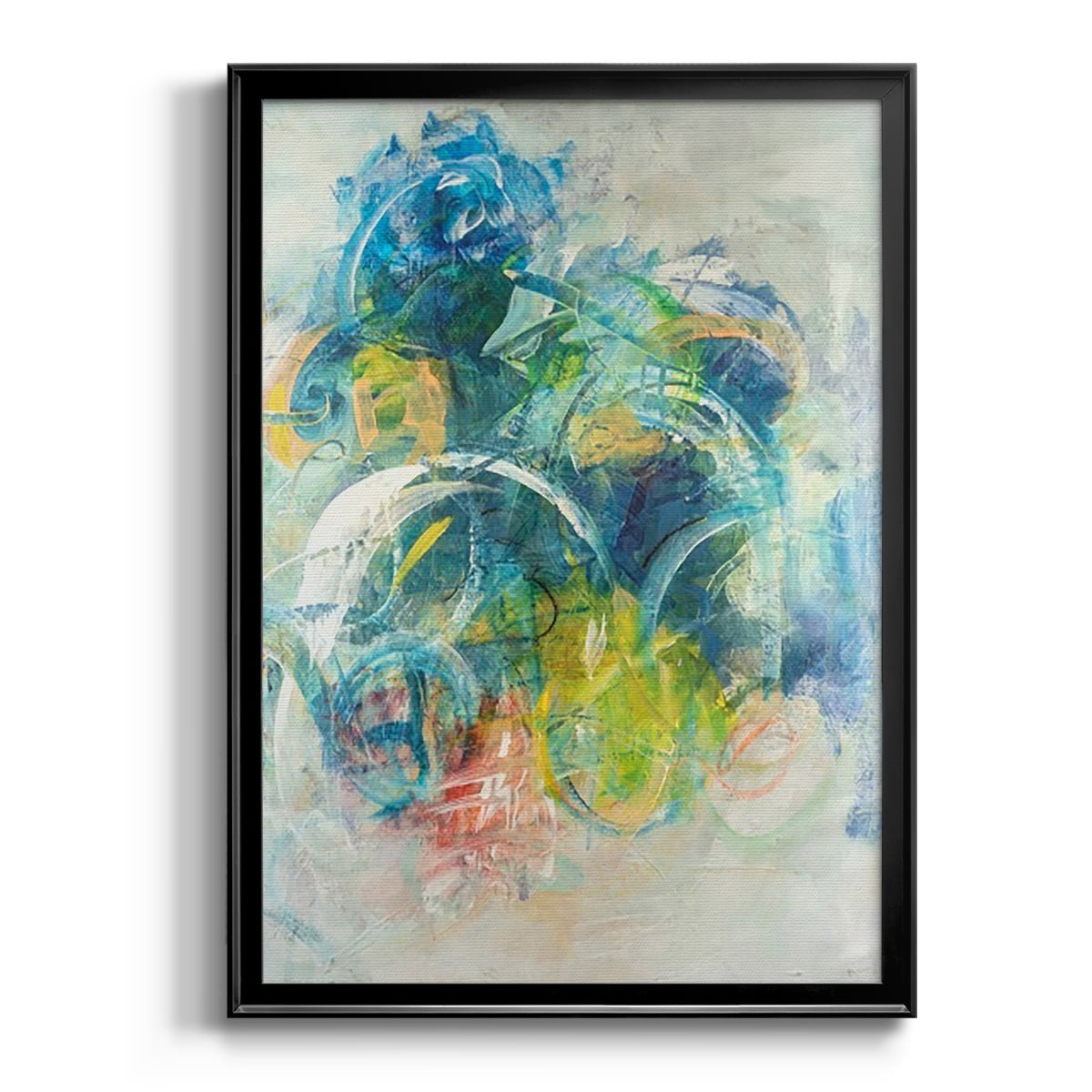 Silent Energy I Premium Framed Print, in Gold, Black, or Silver - Ready to Hang