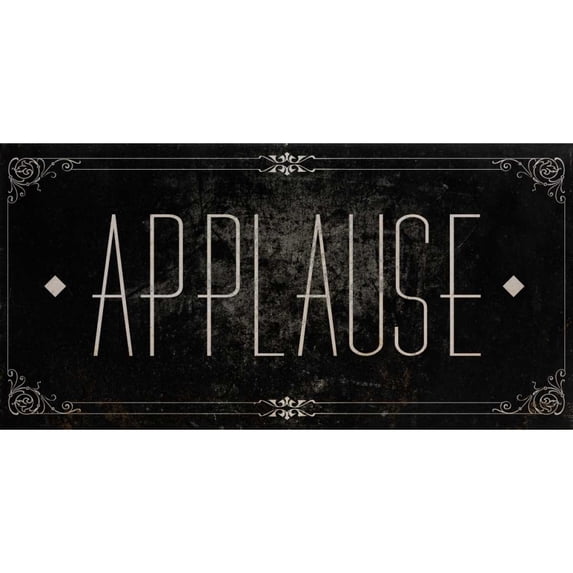 Silent Film Type I Poster Print by SD Graphics Studio