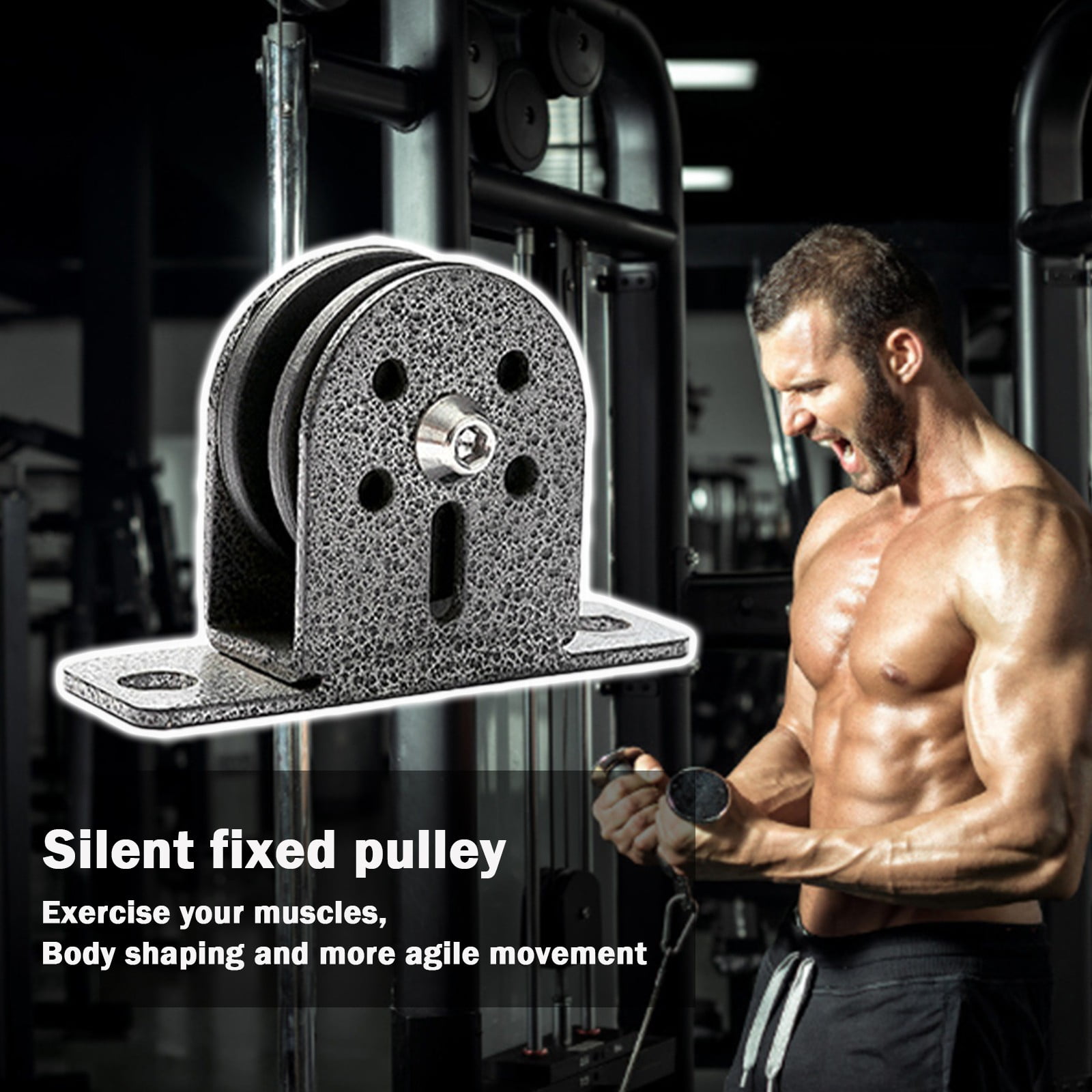 Silent Fixed Pulley, Hoisting Wheel, Ground Wheel, Wire Rope Guide