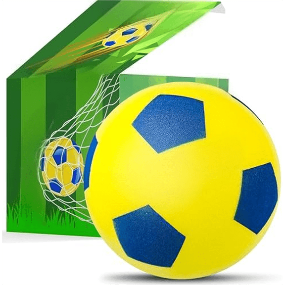 Silent Foam Soccer Ball PRO Size 7 2026 Weighted Indoor Training Airless Ball, Multi-Sport Dribbling Practice Soft No-Noise Design for Home Play, Durable Foam Construction$$Sport & Recreation Other