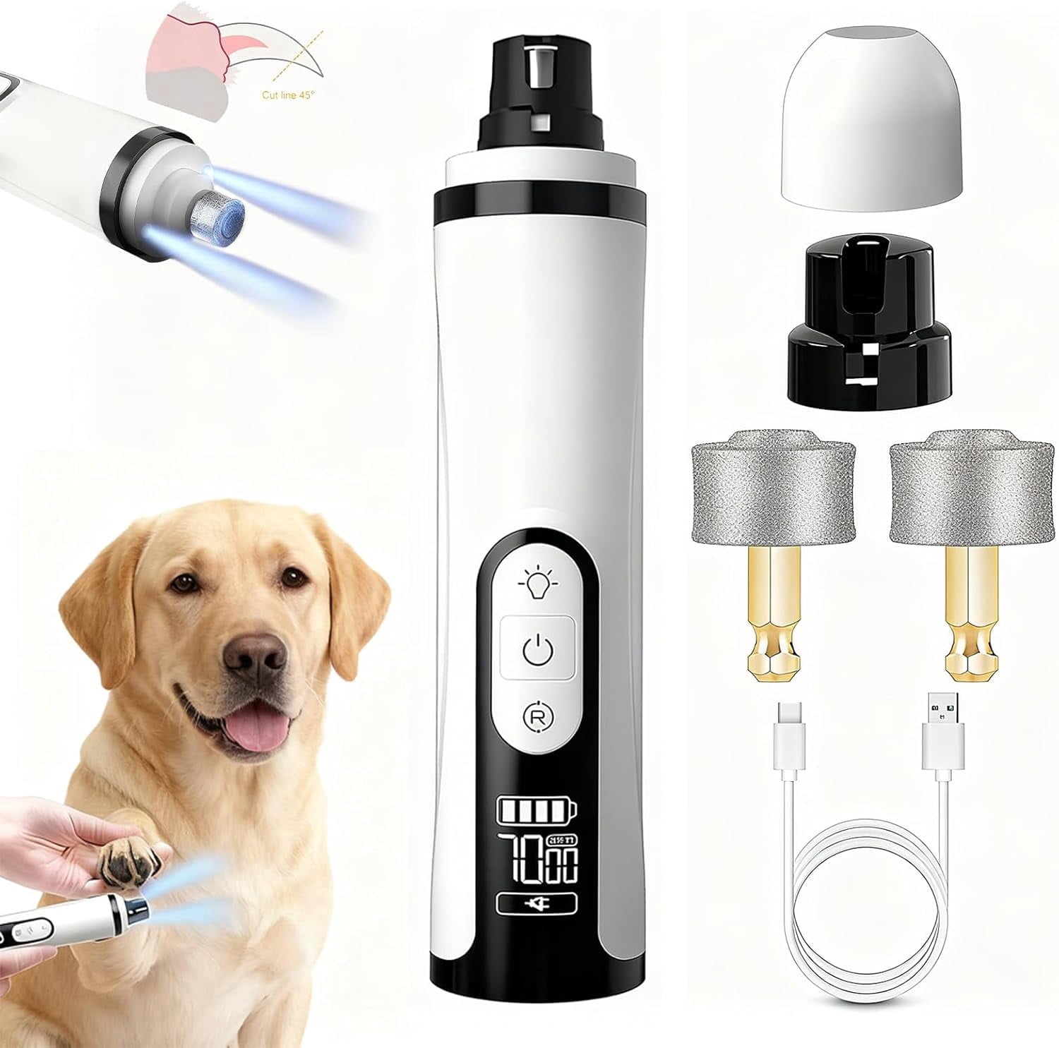 Photo inspiration: Silent Groom Pro Nail Grinder Cordless 2026 Upgraded Nail Trimmer Photo Inspiration