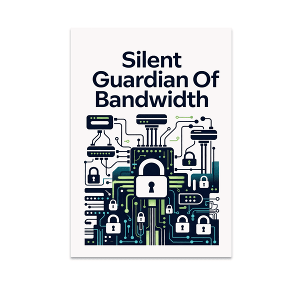 Silent Guardian Of Bandwidth Wall Decor - Network Admin - 13x19 Poster Print