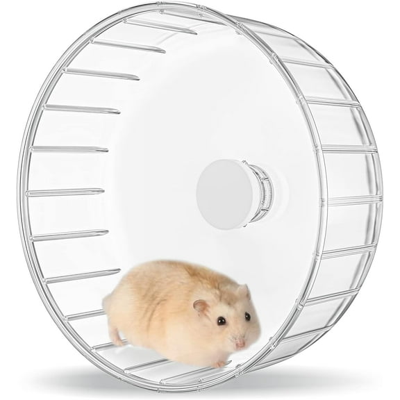 Silent Hamster Wheel, 6.7in Exercise Wheel for Gerbil, Dwarf Syrian Hamster, Rat, Mice
