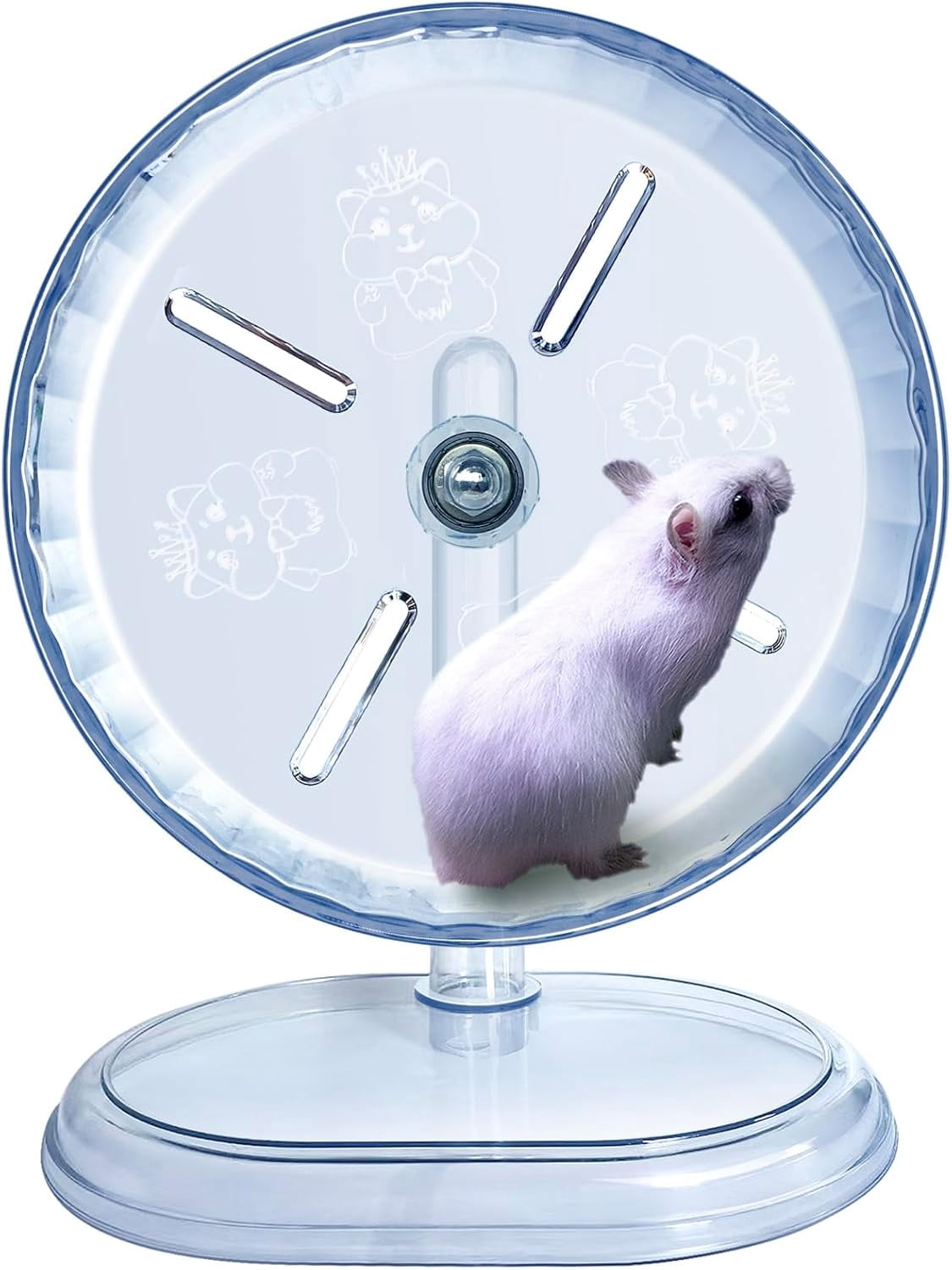 Image showcasing Silent Hamster Wheel, Super-Silent Hamster Exercise Wheels Accessories ...