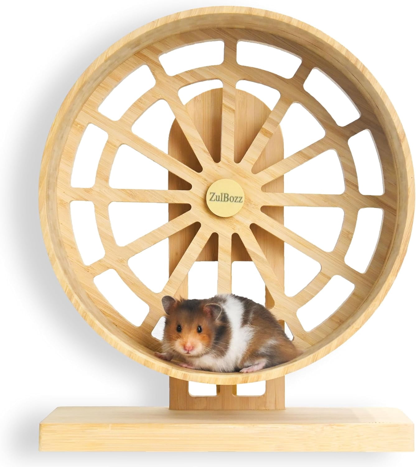 Silent Hamster Wheels Quiet Hamster Running Wheels 11″ Bamboo Wood ...