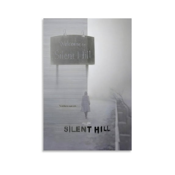 Silent Hill (3) Classic Movie Poster Wall Art Picture Painting Poster Canvas Print Posters Artworks Bedroom Living Room Decor 12x18inch(30x45cm)