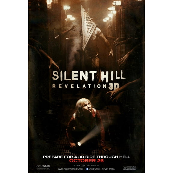Silent Hill Revelation poster Metal Sign 8inx 12in Metal Print 8x12 Square Adults Poster Time