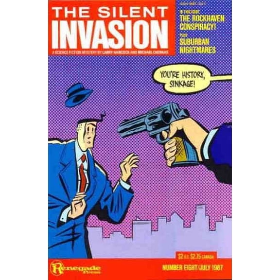 Silent Invasion, The #8 VF ; Renegade Comic Book