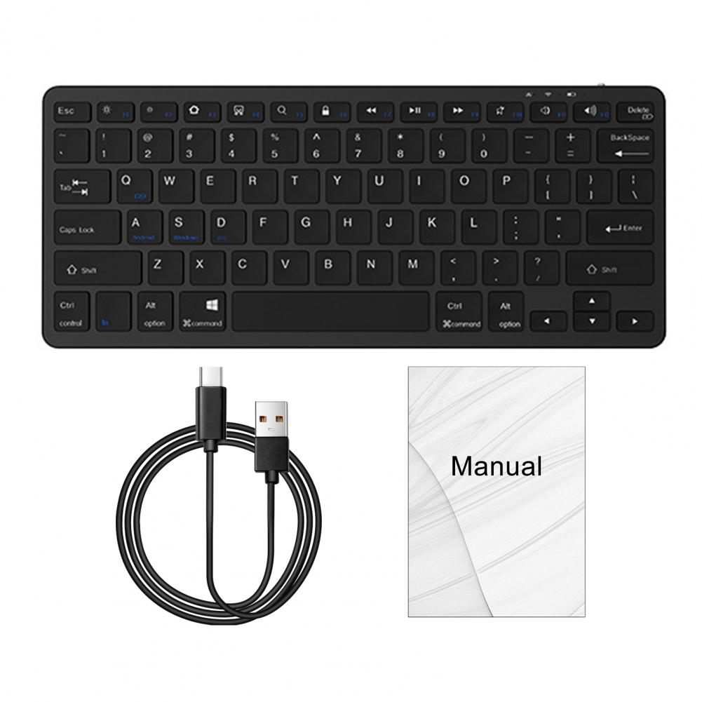 Silent Keyboard Portable Rechargeable Wireless Keyboard for Ipad S8