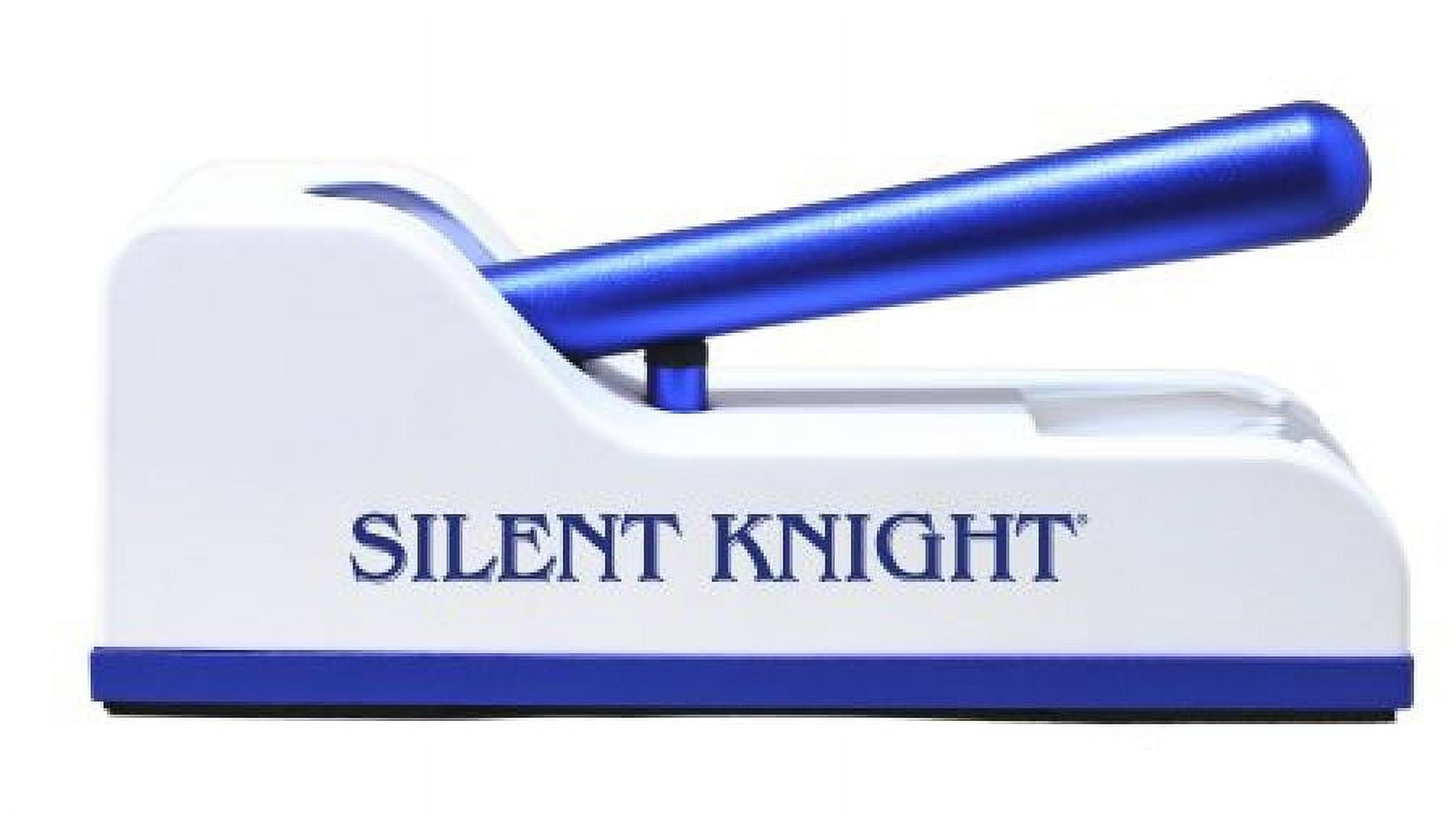 Silent Knight Hand Operated Pill Crusher, Blue/White, 1 Count
