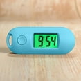 thumbnail image 1 of Silent Luminous Mini Portable Digital Clock – Battery-Powered, Green Glow, Compact Design for Students, Exams, Study & Work, Blue, 1 of 6