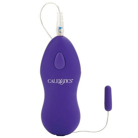 Silent Mini Multi-Speed Bullet Vibrator Clit G-Spot Dildo Warming Sex Toy for Women (Purple)