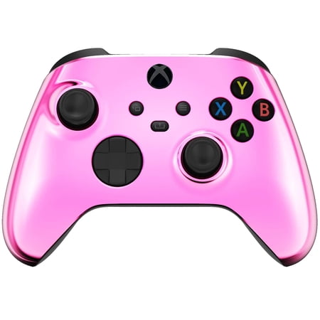 Silent Modz Custom Wireless Controller for Microsoft Xbox Series X|S, Xbox One S|X & PC (Pink Chrome)