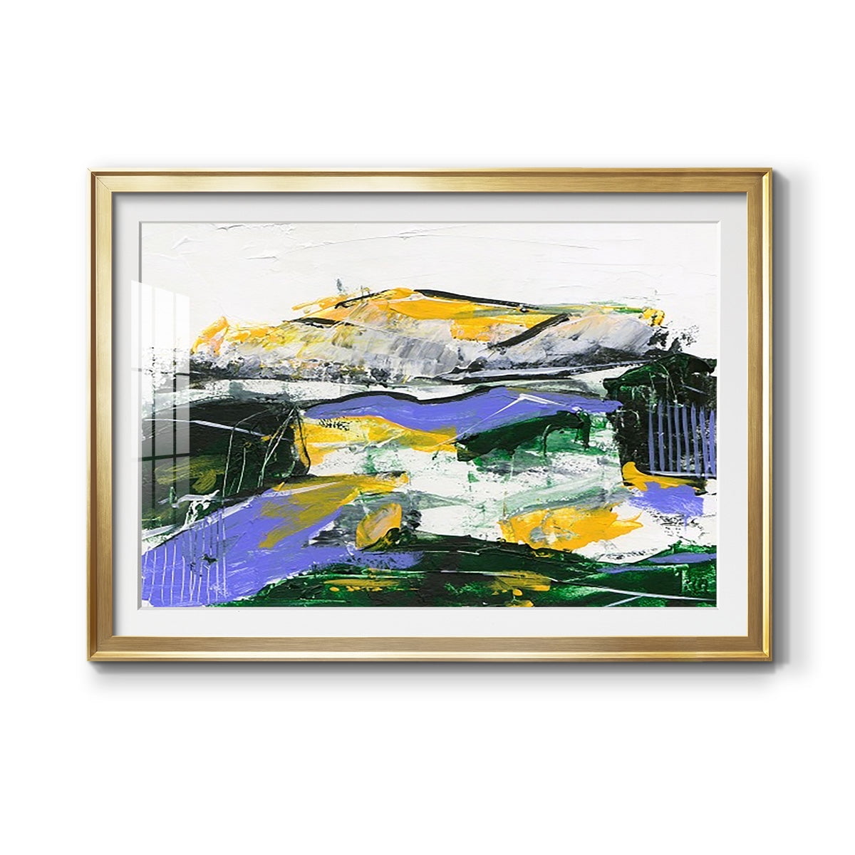 Silent Mountain I Premium Framed Print - Ready to Hang