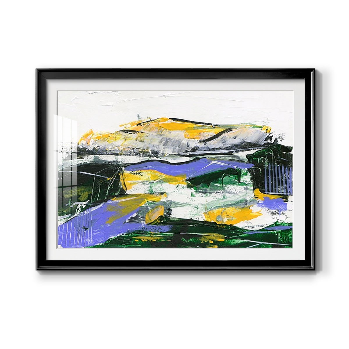 Silent Mountain I Premium Framed Print - Ready to Hang