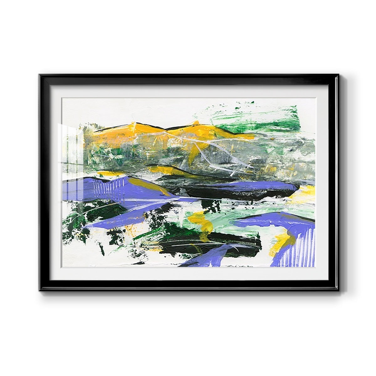 Silent Mountain III Premium Framed Print - Ready to Hang