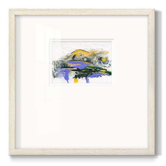 Silent Mountain VPremium Framed Print