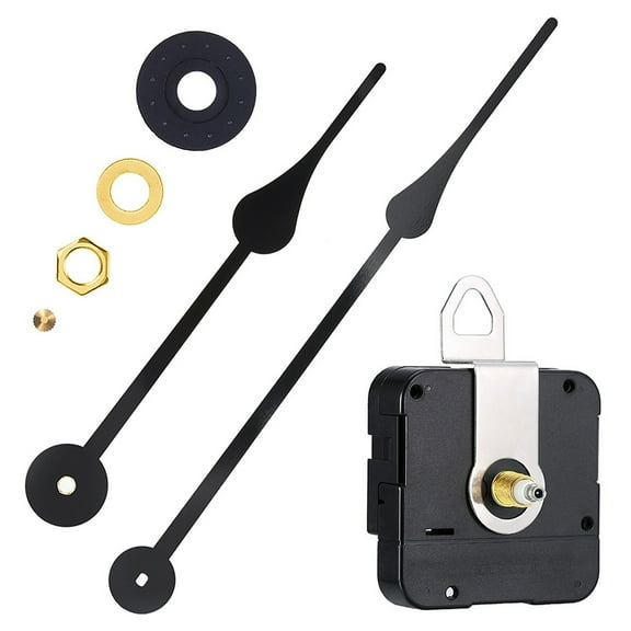 Easy Installation Quartz Clock Mechanism Replacement, Battery Operated High Torque Clock Parts For Diy Wall Clocks, Silent Movement With Wide Application And Abs Plastic