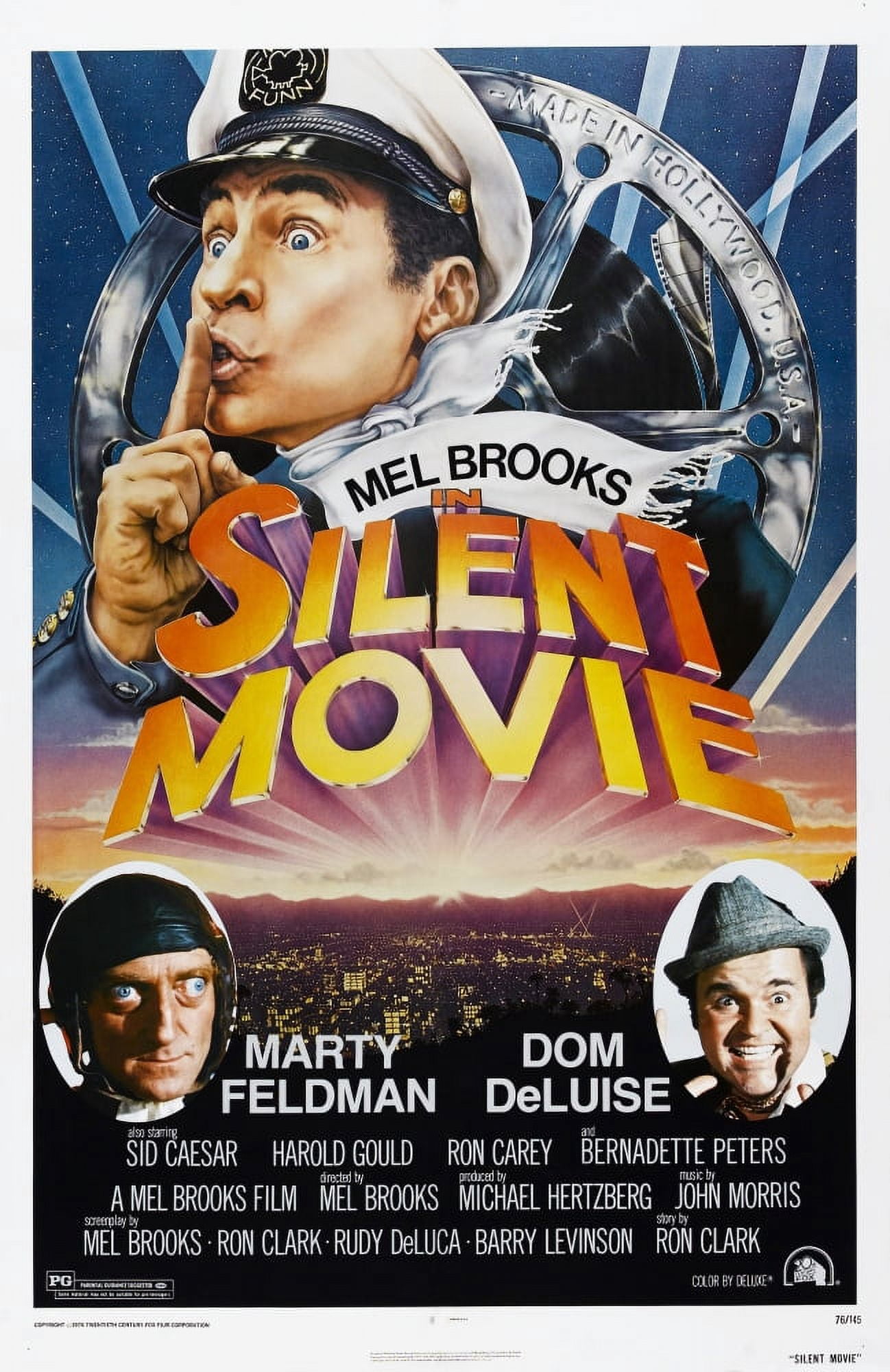 Silent Movie U Canvas Art - (24 x 36)