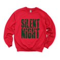 thumbnail image 1 of Silent Night Block Distressed - Women's Graphic Sweatshirt, 1 of 11
