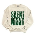 thumbnail image 1 of Silent Night Block Distressed - Women's Graphic Sweatshirt, 1 of 11