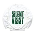 thumbnail image 1 of Silent Night Block Distressed - Women's Graphic Sweatshirt, 1 of 11