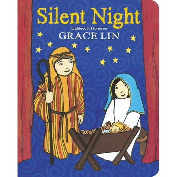 Silent Night, (Board Book)
