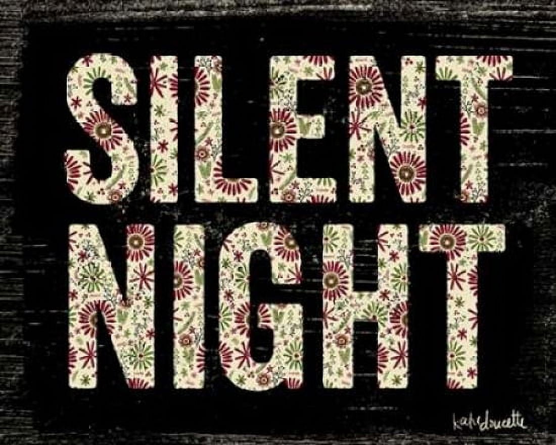 Silent Night Canvas Art - Katie Doucette (24 x 30)