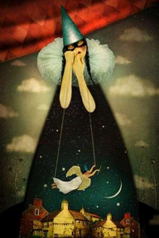 Silent Night Canvas Art - Marta Orlowska (24 x 36)