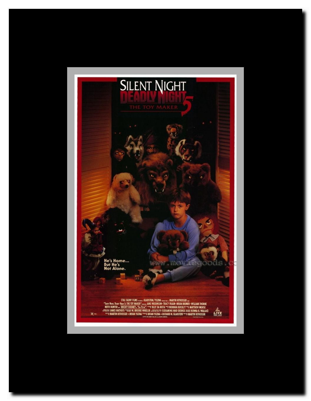 Silent Night Deadly Night 5: The Toy Maker Framed Movie Poster