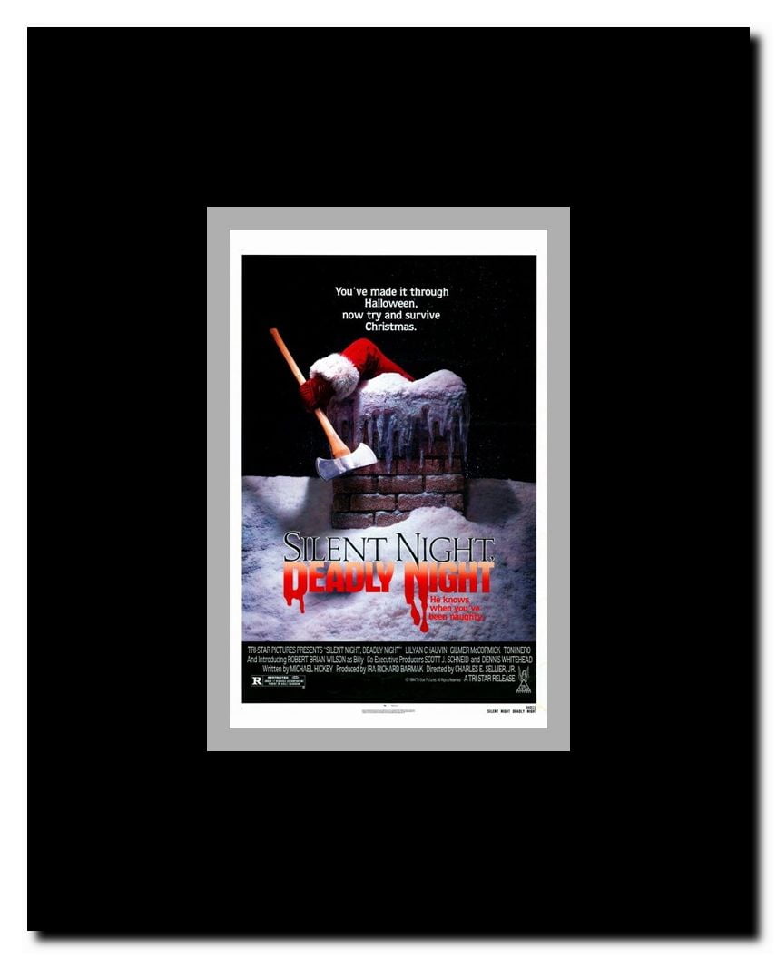 Silent Night Deadly Night Framed Movie Poster