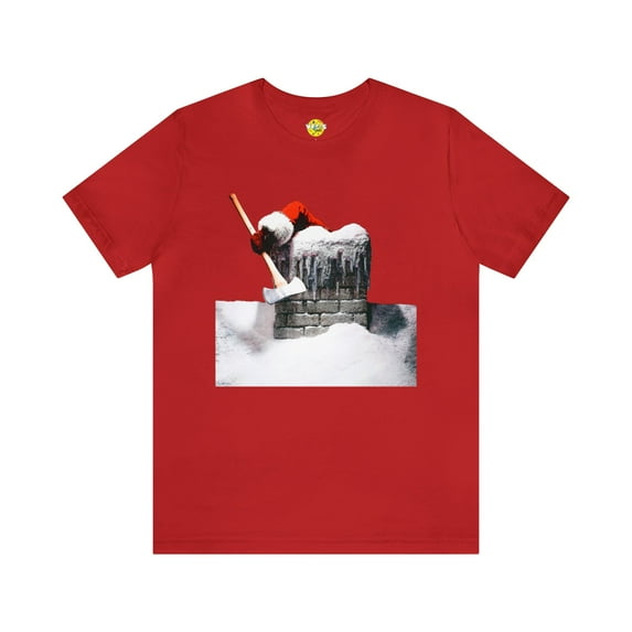 Silent Night Deadly Night tshirt - Christmas Scary Santa Chimney tee