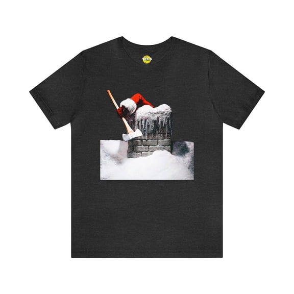 Silent Night Deadly Night tshirt - Christmas Scary Santa Chimney tee