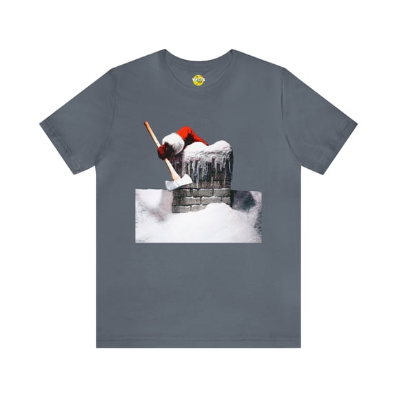 Silent Night Deadly Night tshirt - Christmas Scary Santa Chimney tee