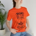 thumbnail image 1 of Silent Night Holly Night Unisex Christmas Classic Jersey Short Sleeve Tee, 1 of 10