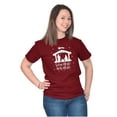 thumbnail image 1 of Silent Night Holy Manger Christmas Women's Graphic T Shirt Tees Brisco Brands X, 1 of 6