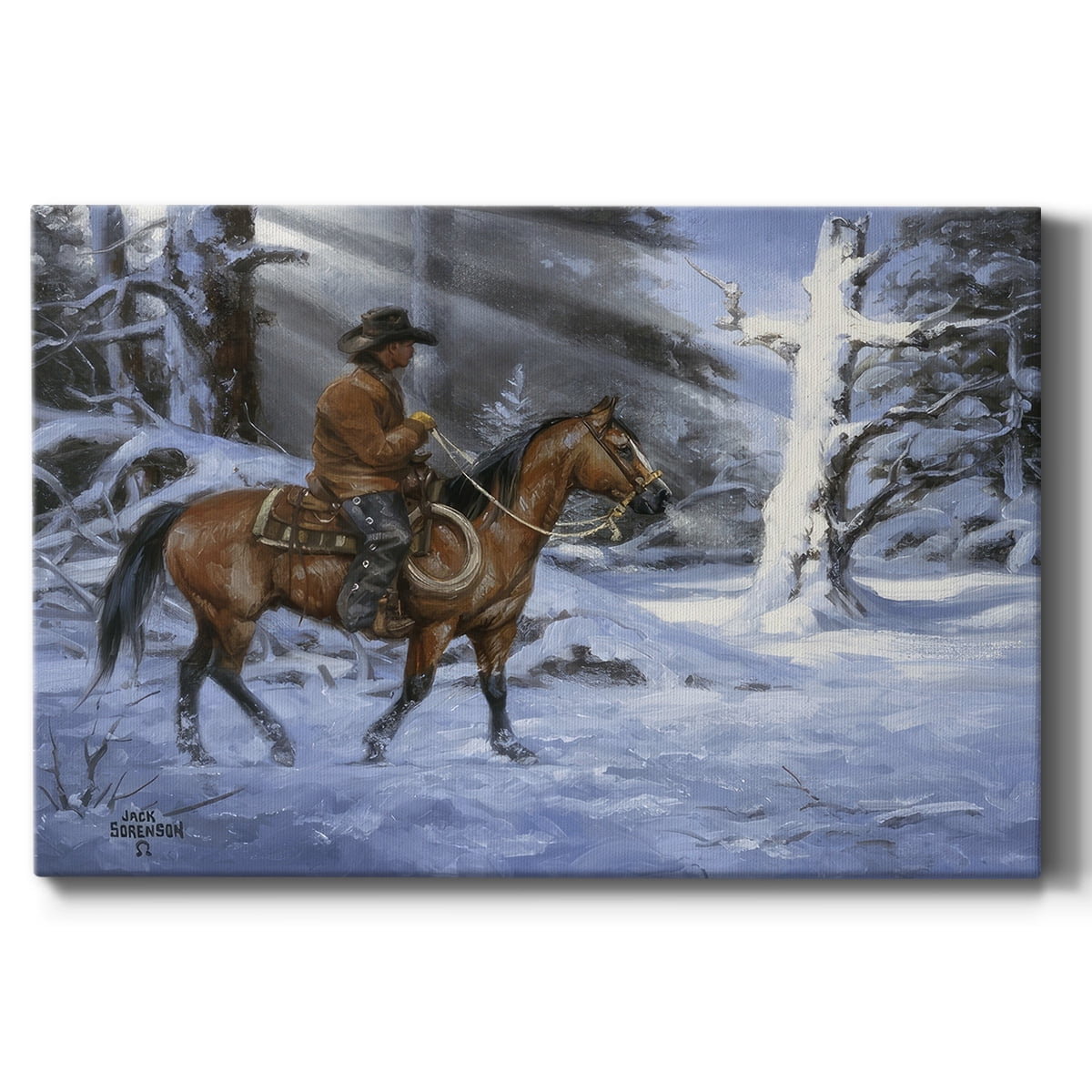 Silent Night, Holy Night- Gallery Wrapped Canvas