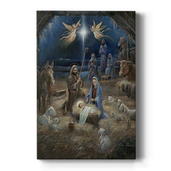 Silent Night Premium Gallery Wrapped Canvas - Ready to Hang