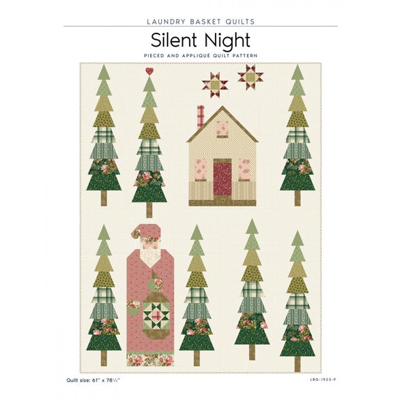 Silent Night Quilt Pattern by Edyta Sitar
