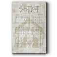 thumbnail image 1 of Silent Night Song Sheet- Gallery Wrapped Canvas, 1 of 9