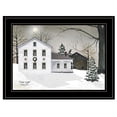 thumbnail image 1 of "Silent Night" by Billy Jacobs Ready to Hang Holiday Framed Print, Black Frame, 1 of 3