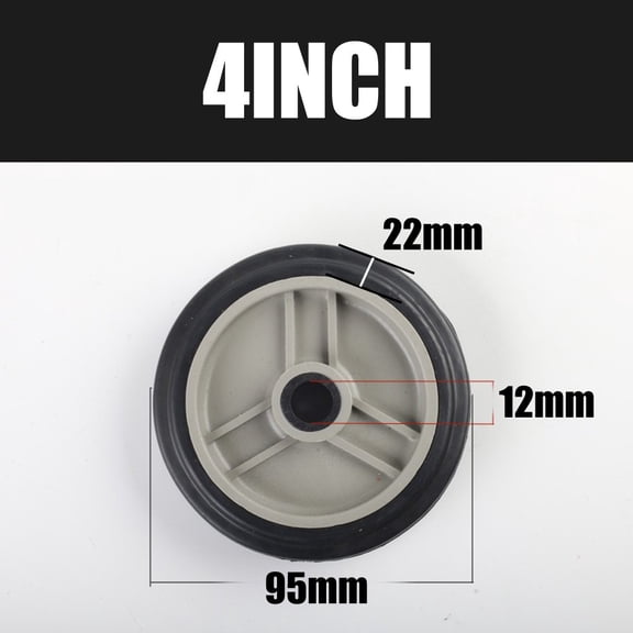 Silent Operation Caster Wheels For Air Compressors Focused On Shock Resistance