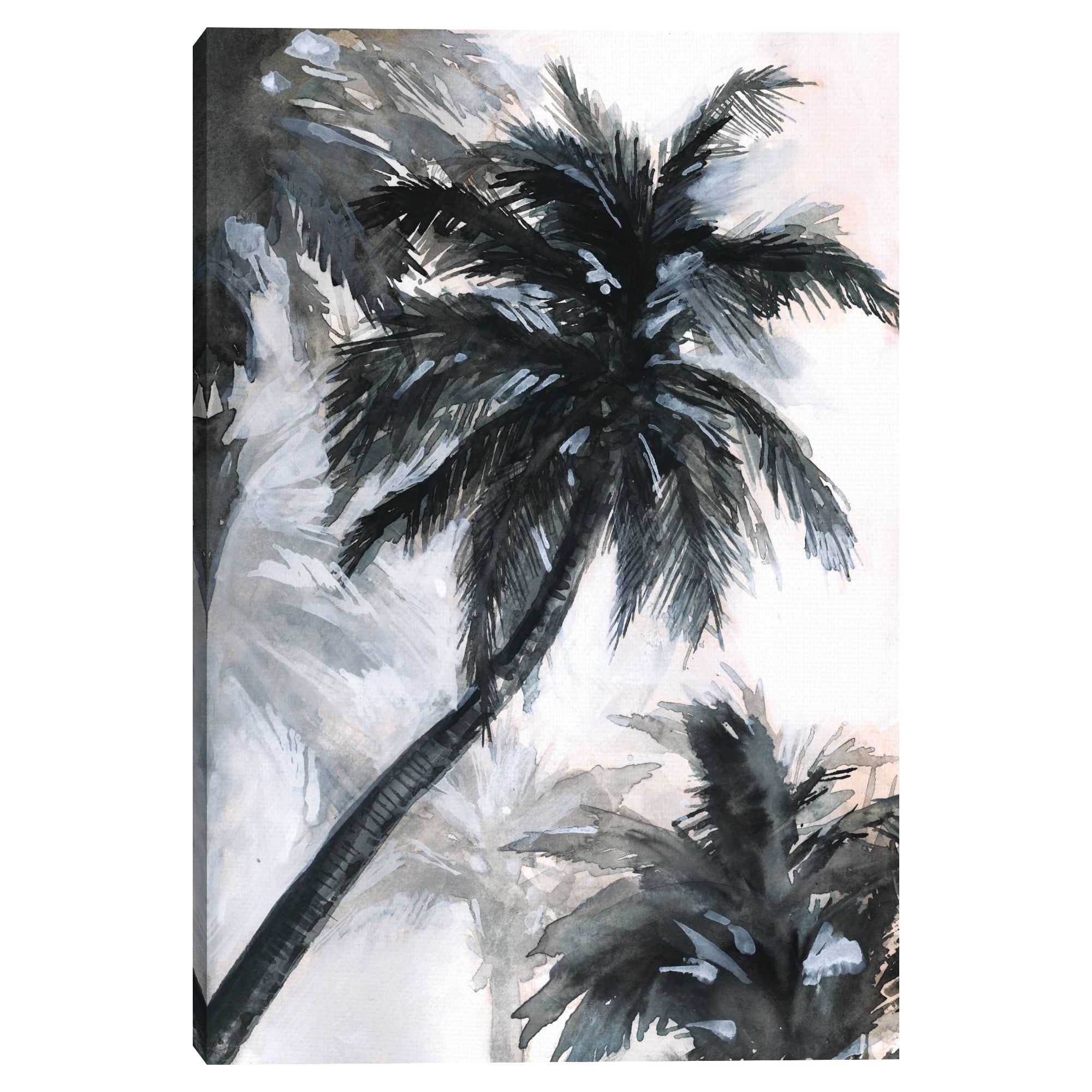 Silent Palms by Willowbrook Fine Art Canvas Art Print