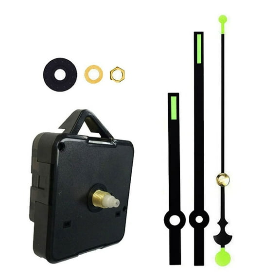 Silent Quartz Clock Mechanism Kit Long Shaft Fluorescence Clock Motor Movement