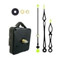Silent Quartz Clock Mechanism Kit Long Shaft Fluorescence Clock Motor