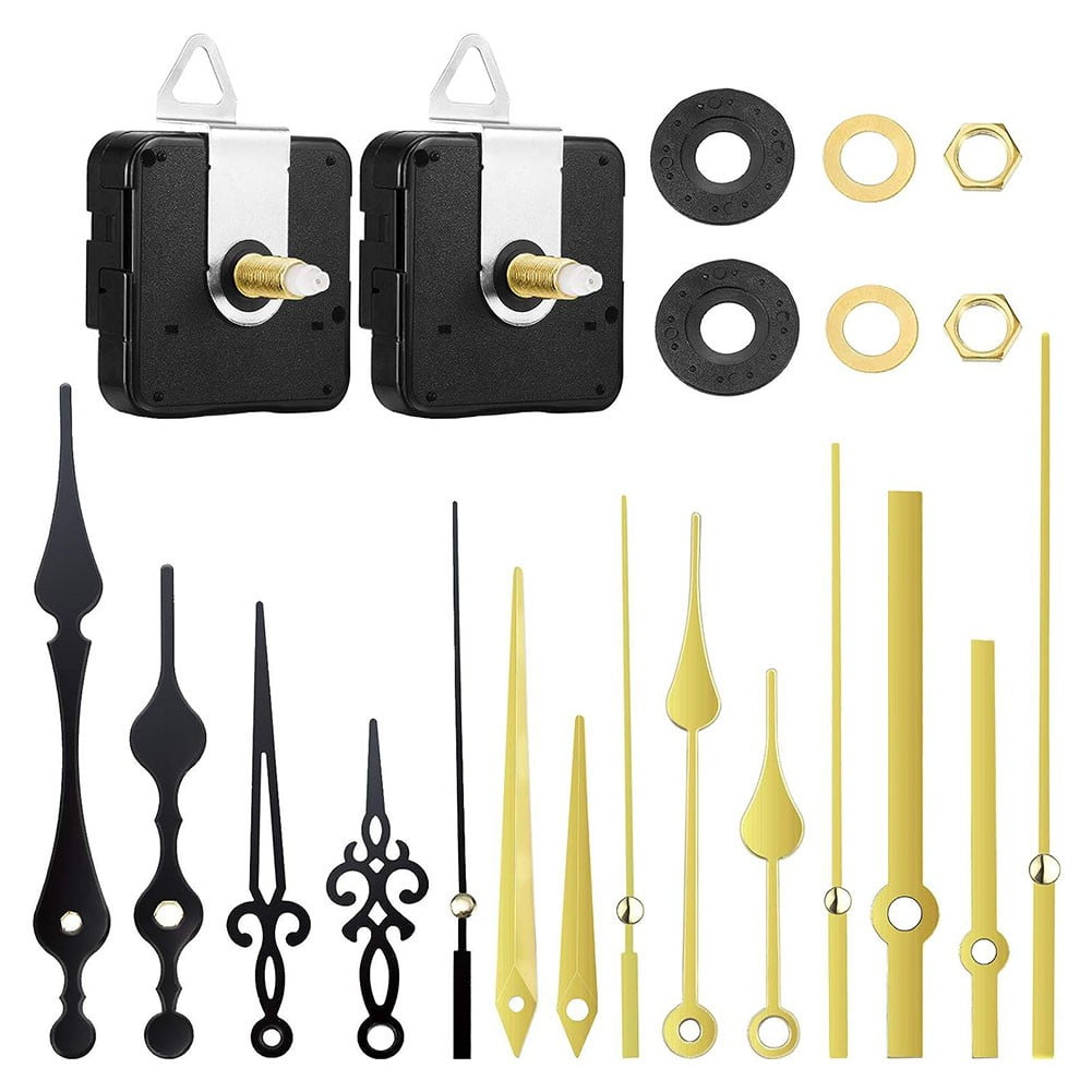 Silent Quartz Clock Mechanism Kit Long Shaft Fluorescence Clock Motor