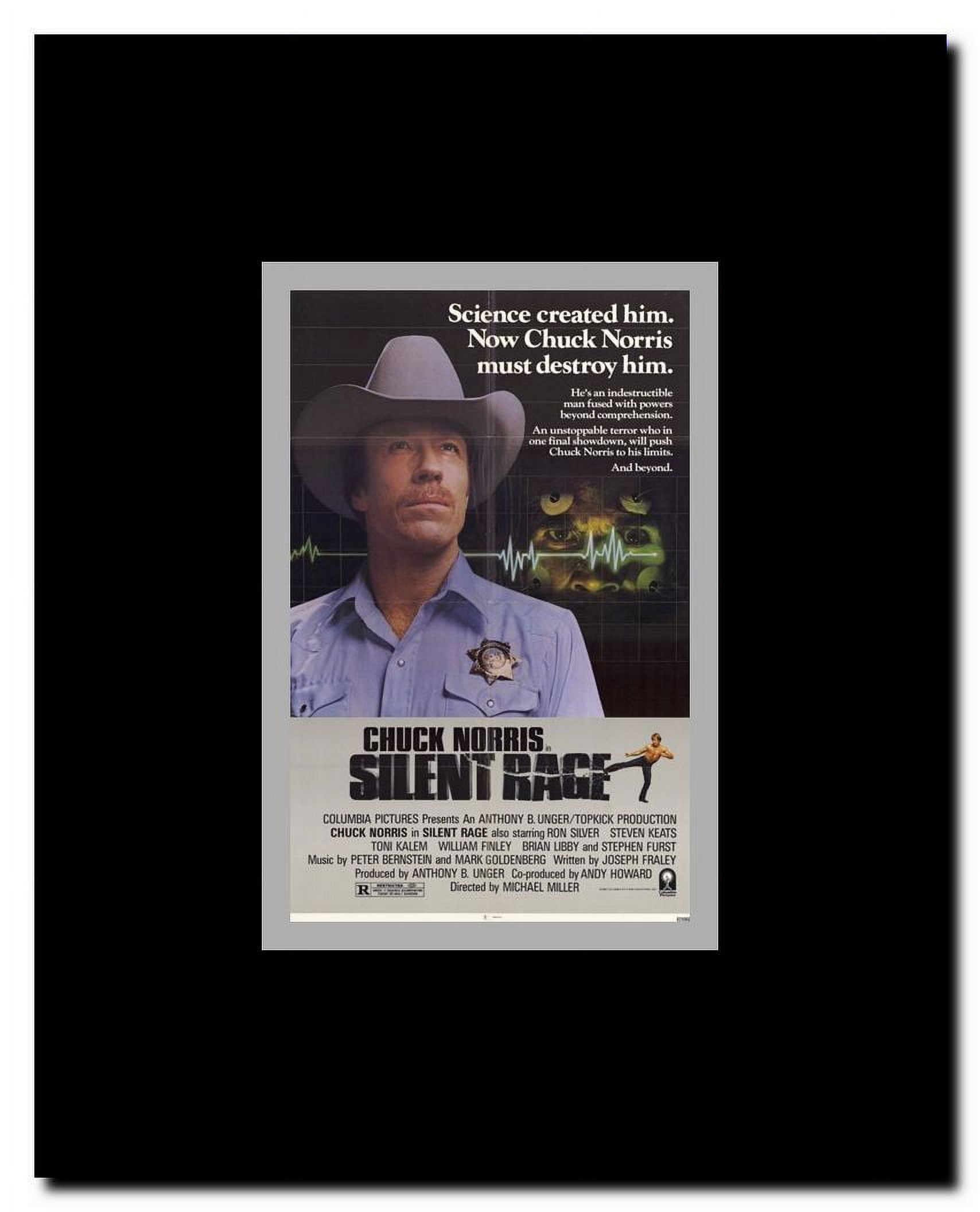 Silent Rage Framed Movie Poster