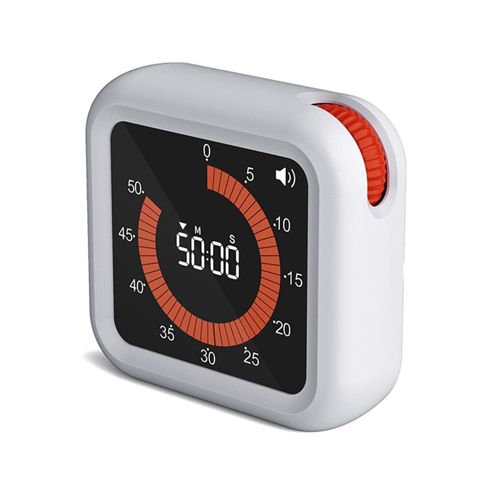 Silent Rotating Timer,360° Visual Analog Timer with Whisper-Quiet ...