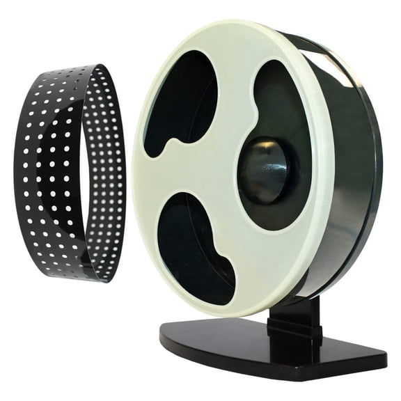 Silent Runner Glow Wheel - 12" Regular - Exercise Wheel (Wheel + Autoclean Track)